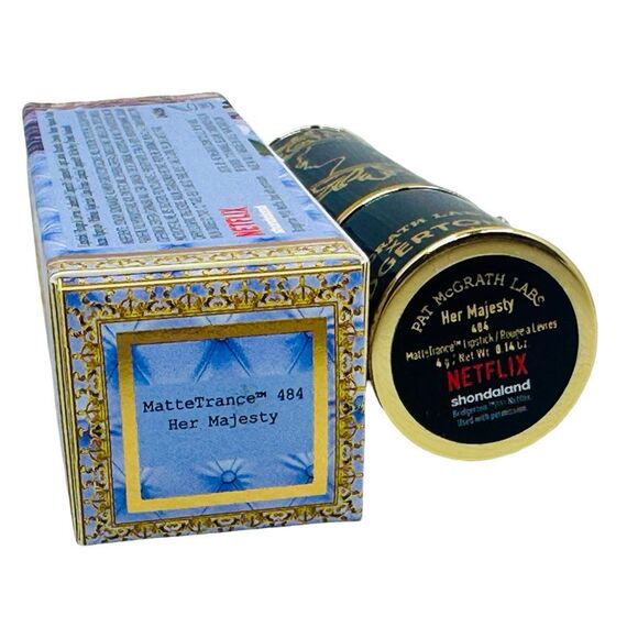 Pat McGrath Labs x Bridgerton MatteTrance Lipstick - 484 Her Majesty - Picture 8 of 8